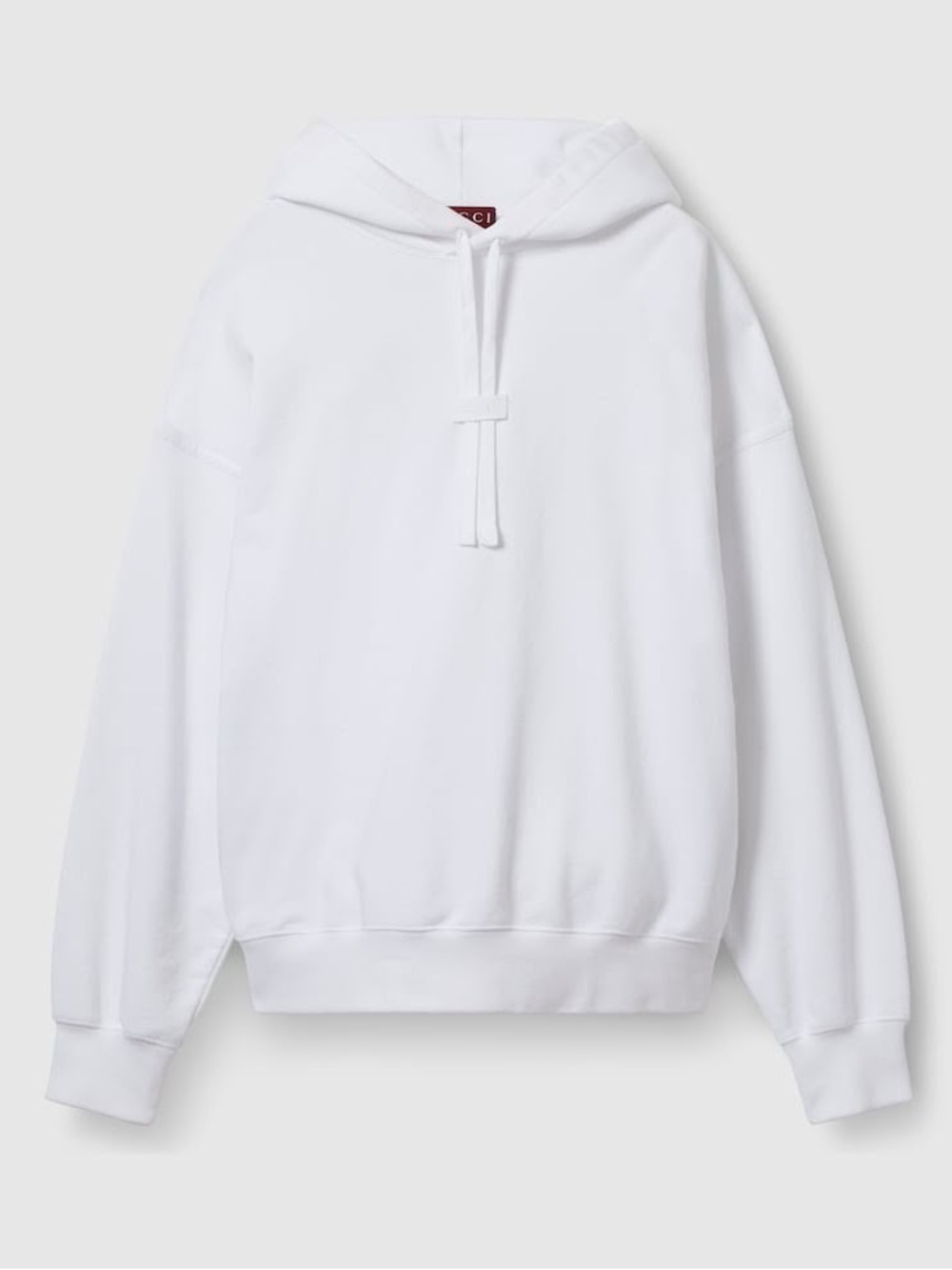 Gucci White Men's Crewneck Hoodie Sweatshirt